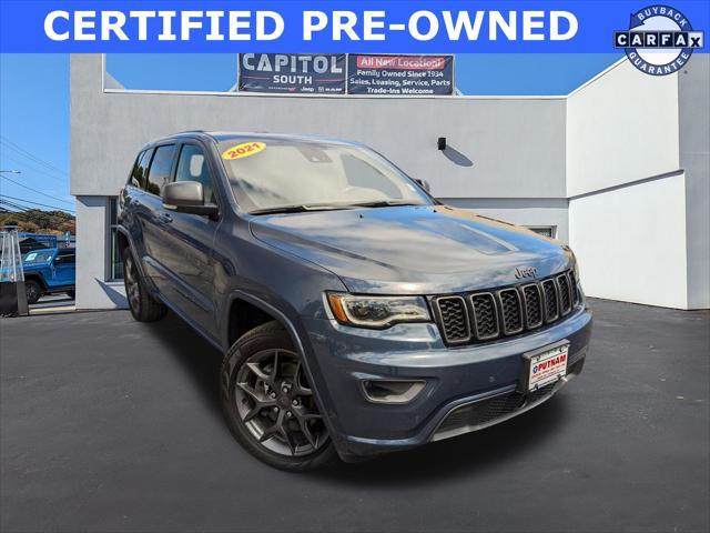 used 2021 Jeep Grand Cherokee car, priced at $31,651