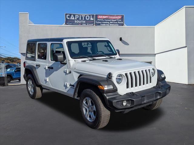 used 2022 Jeep Wrangler Unlimited car, priced at $24,967