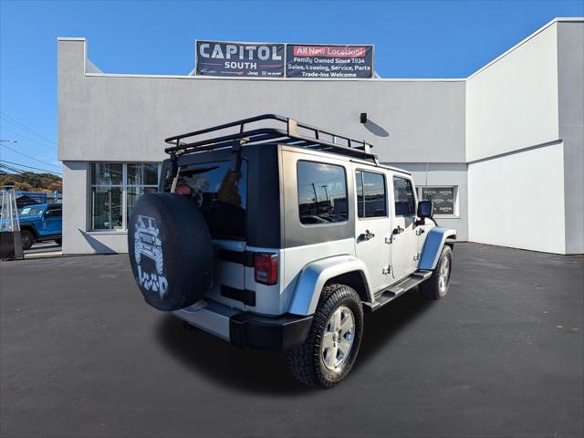 used 2009 Jeep Wrangler Unlimited car, priced at $13,887