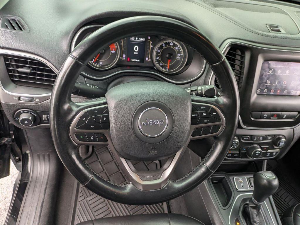 used 2021 Jeep Cherokee car, priced at $16,990
