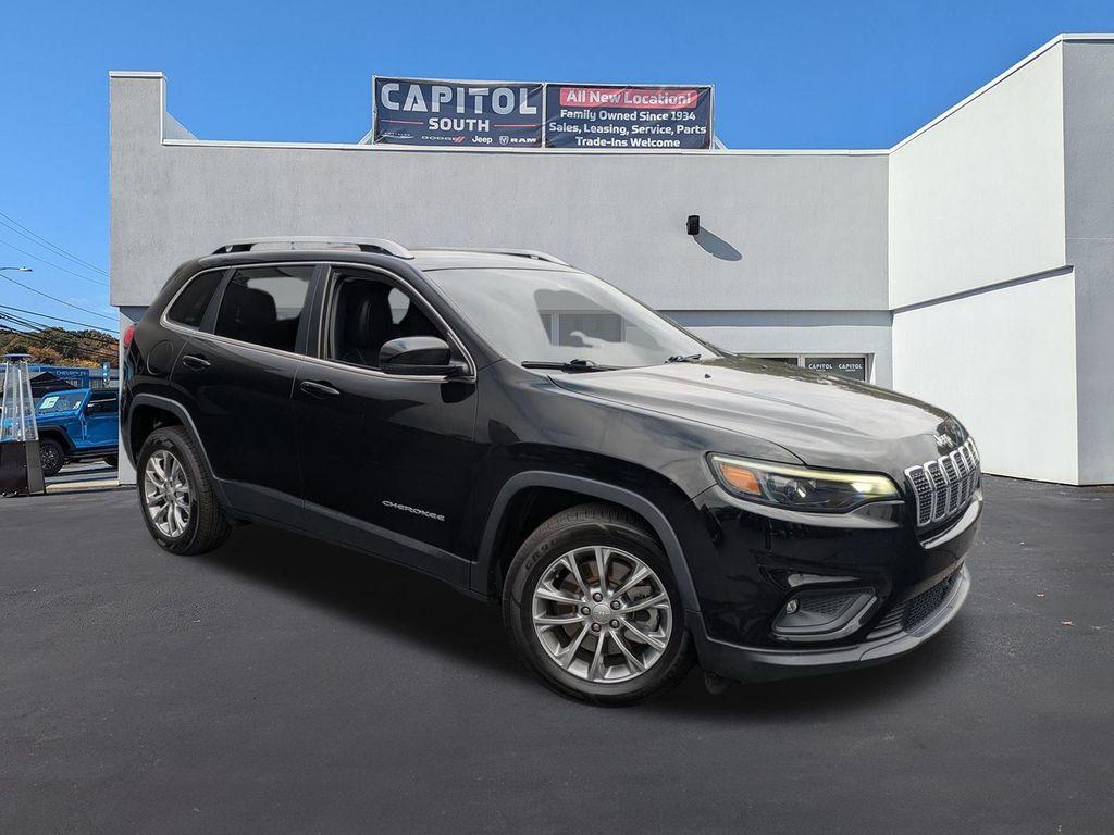 used 2021 Jeep Cherokee car, priced at $16,990