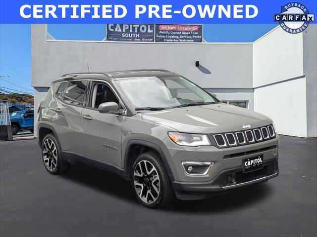 used 2021 Jeep Compass car, priced at $20,989