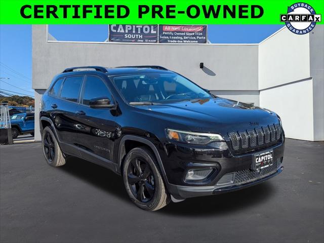 used 2021 Jeep Cherokee car, priced at $21,568