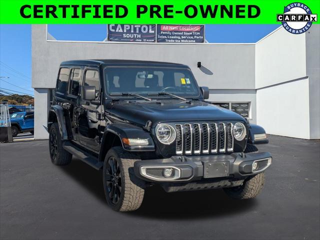 used 2021 Jeep Wrangler Unlimited 4xe car, priced at $28,573