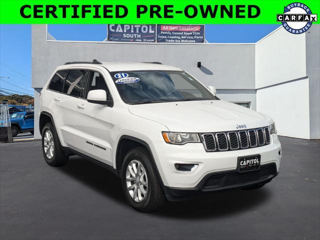 used 2021 Jeep Grand Cherokee car, priced at $23,476