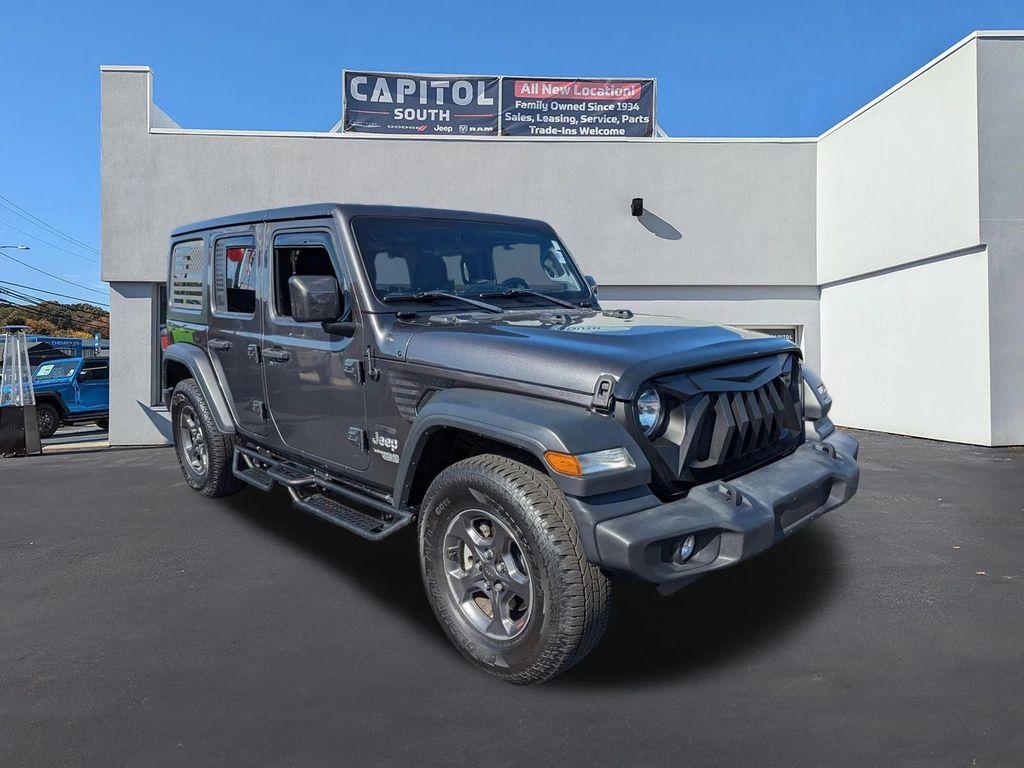 used 2019 Jeep Wrangler Unlimited car, priced at $27,500