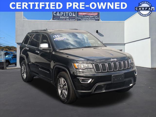 used 2022 Jeep Grand Cherokee car, priced at $25,637