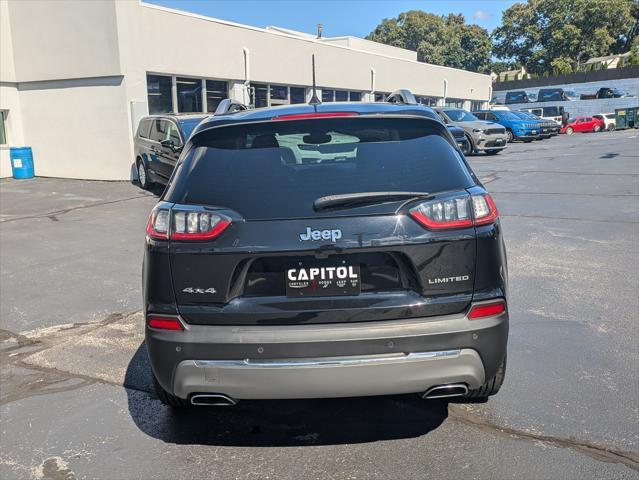 used 2021 Jeep Cherokee car, priced at $22,745