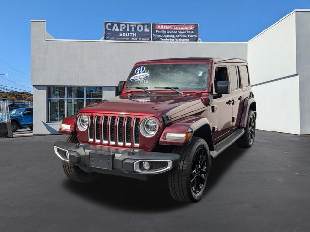 used 2021 Jeep Wrangler Unlimited car, priced at $33,878