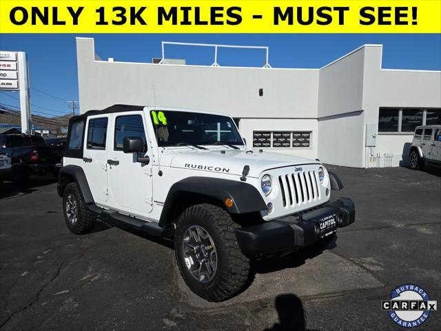 used 2014 Jeep Wrangler Unlimited car, priced at $24,884