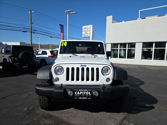 used 2014 Jeep Wrangler Unlimited car, priced at $24,884