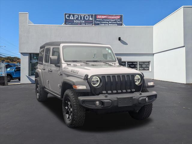 used 2021 Jeep Wrangler car, priced at $29,826