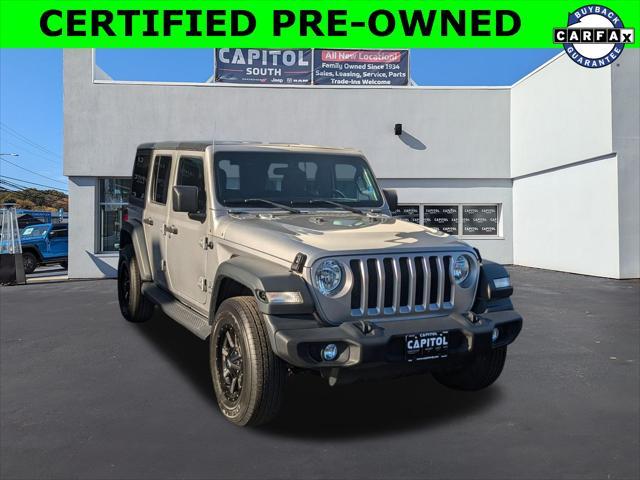 used 2018 Jeep Wrangler Unlimited car, priced at $22,811