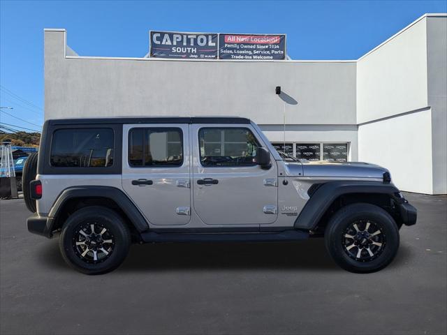 used 2018 Jeep Wrangler Unlimited car, priced at $24,646