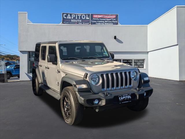 used 2018 Jeep Wrangler Unlimited car, priced at $24,646