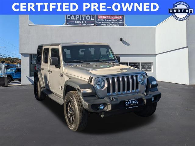 used 2018 Jeep Wrangler Unlimited car, priced at $24,646