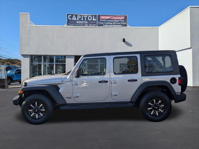 used 2018 Jeep Wrangler Unlimited car, priced at $24,646