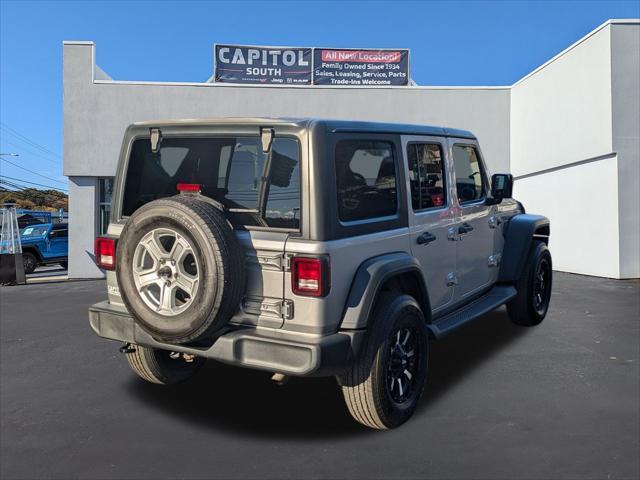 used 2018 Jeep Wrangler Unlimited car, priced at $24,646