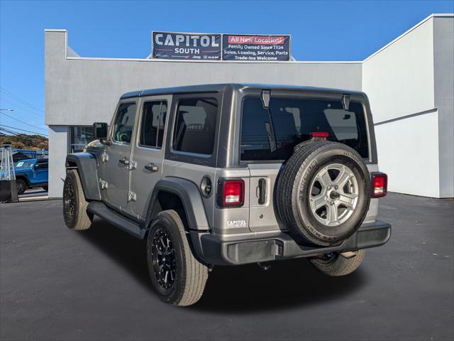 used 2018 Jeep Wrangler Unlimited car, priced at $24,646