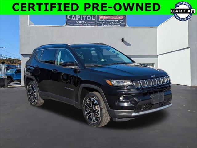 used 2022 Jeep Compass car, priced at $24,788