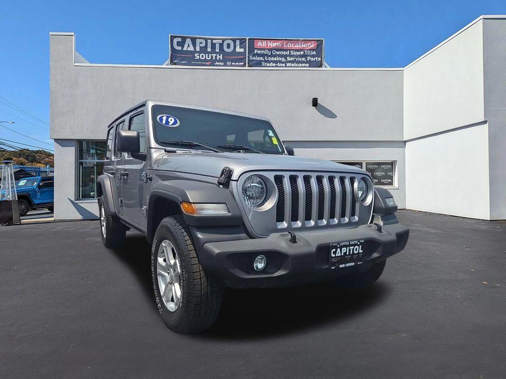 used 2019 Jeep Wrangler Unlimited car, priced at $23,200