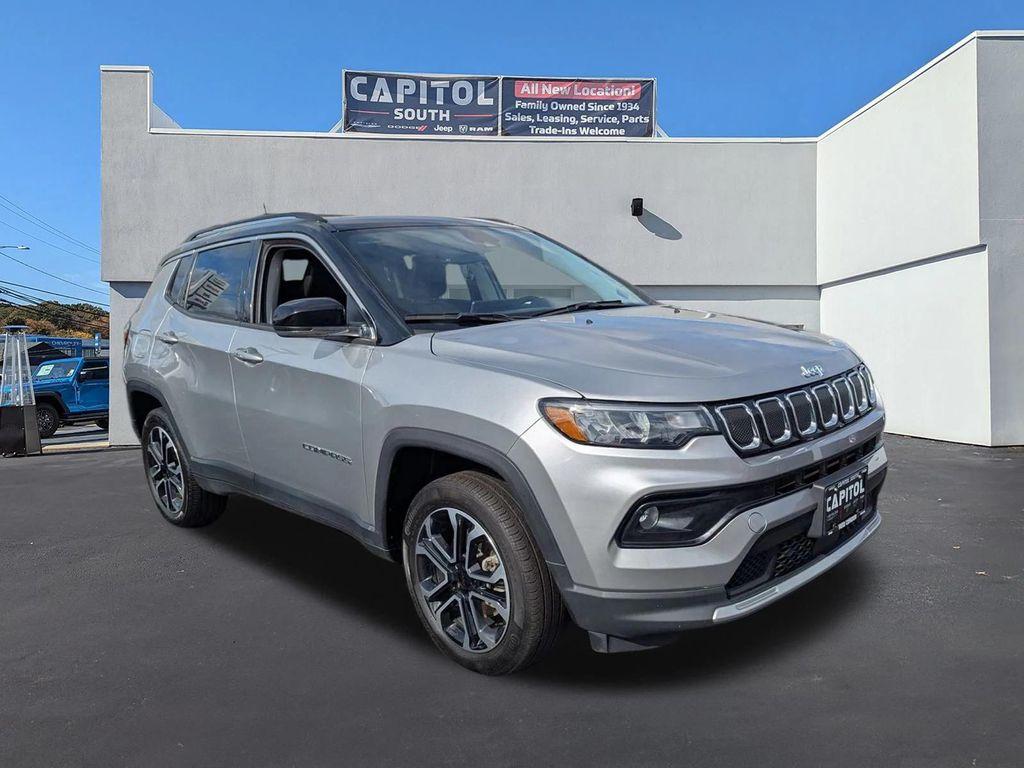 used 2022 Jeep Compass car, priced at $22,999