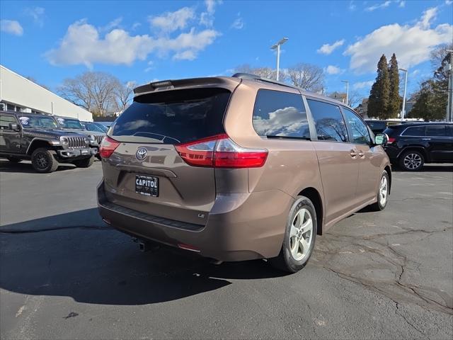 used 2018 Toyota Sienna car, priced at $14,887