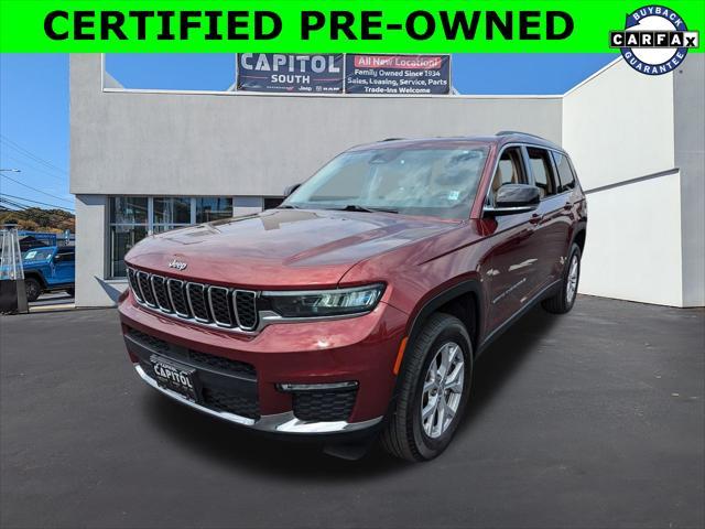 used 2021 Jeep Grand Cherokee L car, priced at $33,978