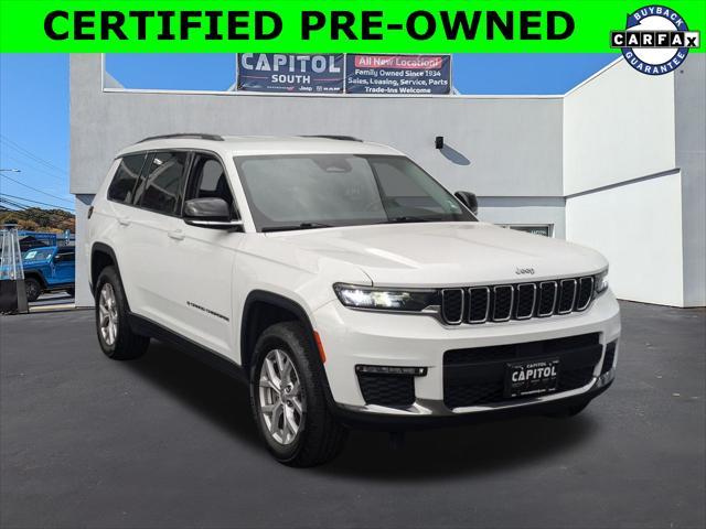 used 2021 Jeep Grand Cherokee L car, priced at $29,951