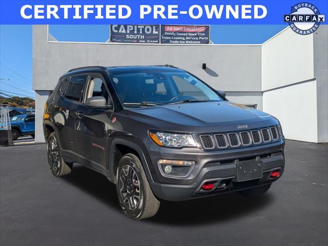 used 2021 Jeep Compass car, priced at $18,618