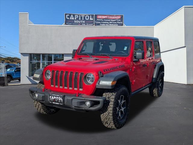 used 2021 Jeep Wrangler Unlimited car, priced at $30,477