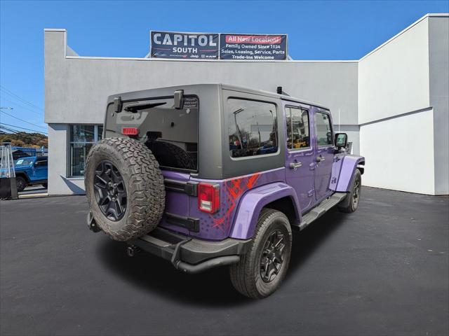 used 2016 Jeep Wrangler Unlimited car, priced at $21,998