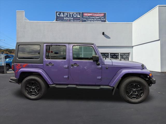 used 2016 Jeep Wrangler Unlimited car, priced at $21,998