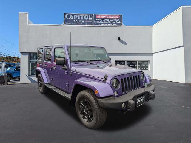 used 2016 Jeep Wrangler Unlimited car, priced at $21,998