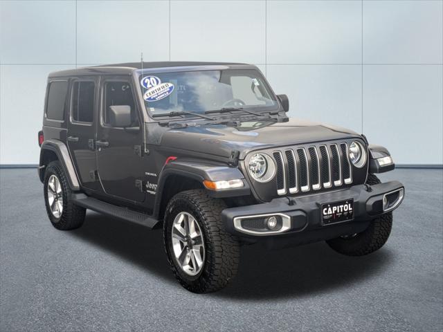 used 2020 Jeep Wrangler Unlimited car, priced at $29,912