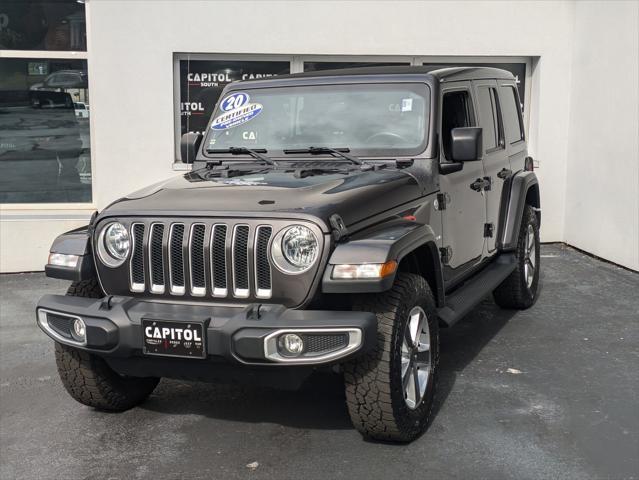 used 2020 Jeep Wrangler Unlimited car, priced at $29,912