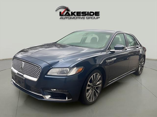 used 2017 Lincoln Continental car, priced at $22,895