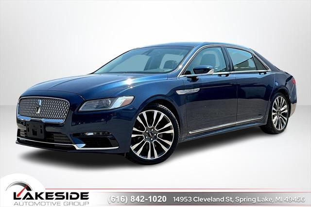 used 2017 Lincoln Continental car, priced at $23,000