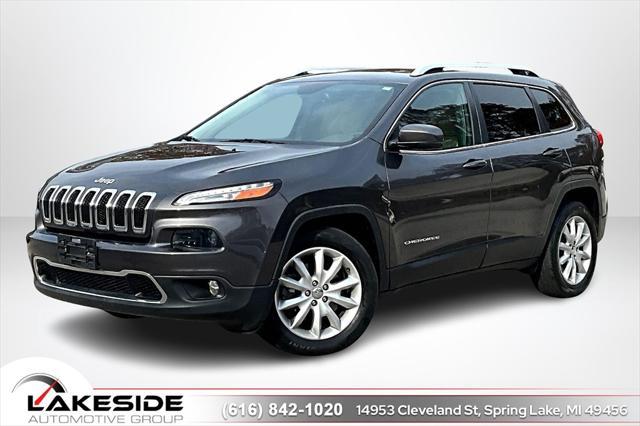 used 2016 Jeep Cherokee car, priced at $12,500