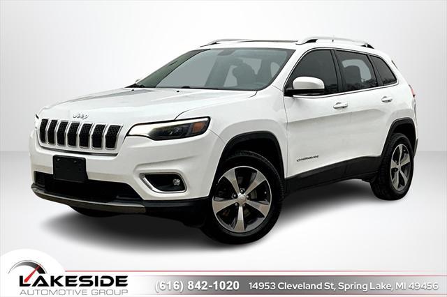 used 2019 Jeep Cherokee car, priced at $15,723