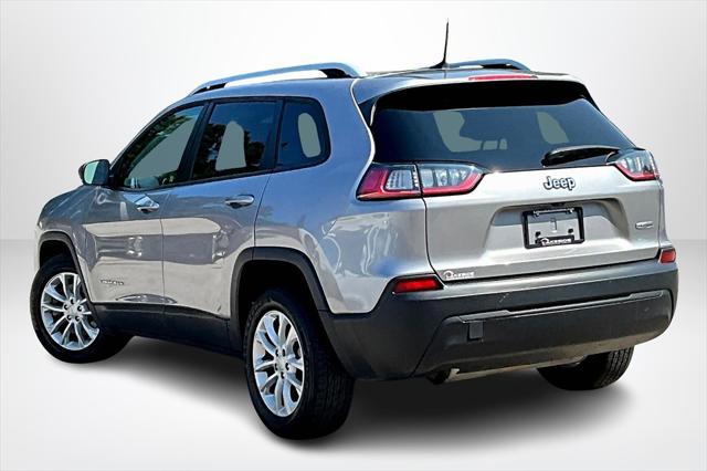 used 2021 Jeep Cherokee car, priced at $16,600