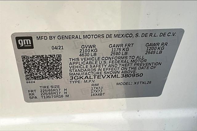 used 2021 GMC Terrain car, priced at $24,500