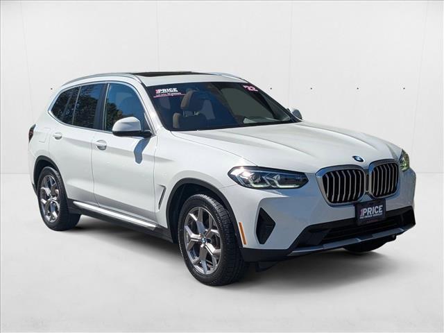 used 2022 BMW X3 car, priced at $35,886