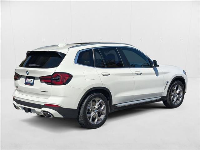 used 2022 BMW X3 car, priced at $35,886