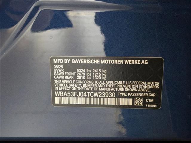 new 2026 BMW 530 car, priced at $68,940