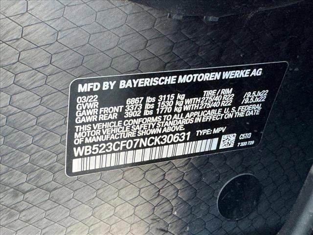 used 2022 BMW iX car, priced at $52,980