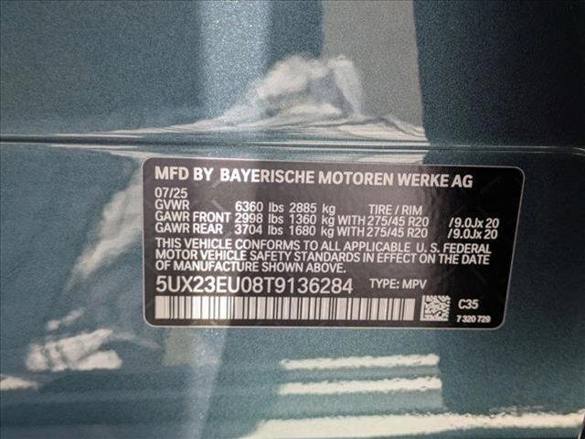 new 2026 BMW X5 car, priced at $80,775