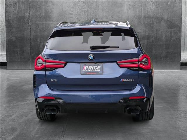 used 2022 BMW X3 car, priced at $46,880