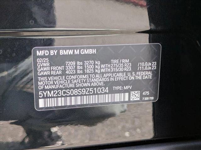 new 2025 BMW XM car, priced at $165,300