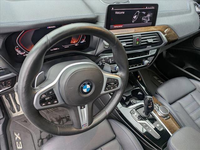 used 2020 BMW X3 car, priced at $28,500
